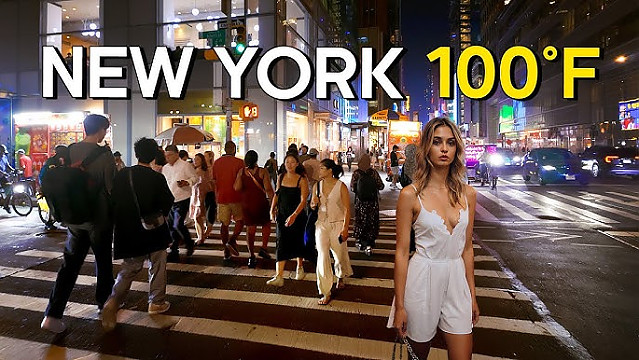 역사적인 대폭염이라는 미국 동부지역