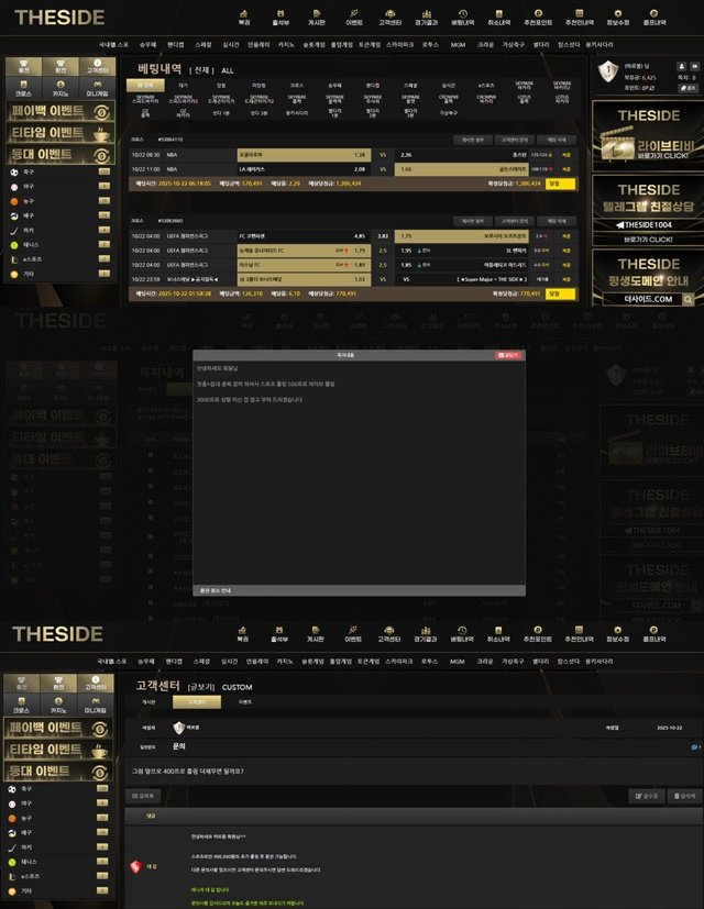 더사이드(ts-vo.com) 먹튀 피해 사례